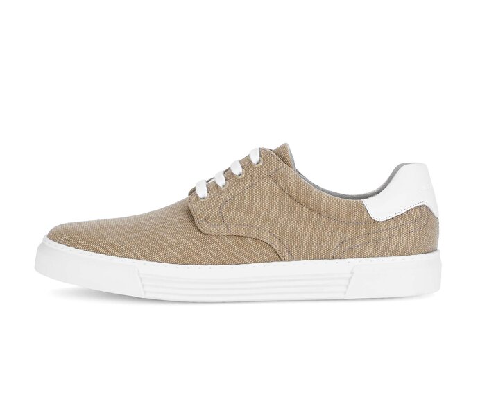 Pius Gabor Sneaker Low Beige - Materialmix Leder/Textil