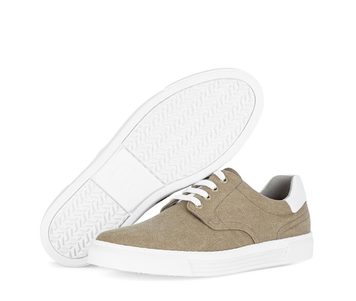 Pius Gabor Sneaker Low Beige - Materialmix Leder/Textil