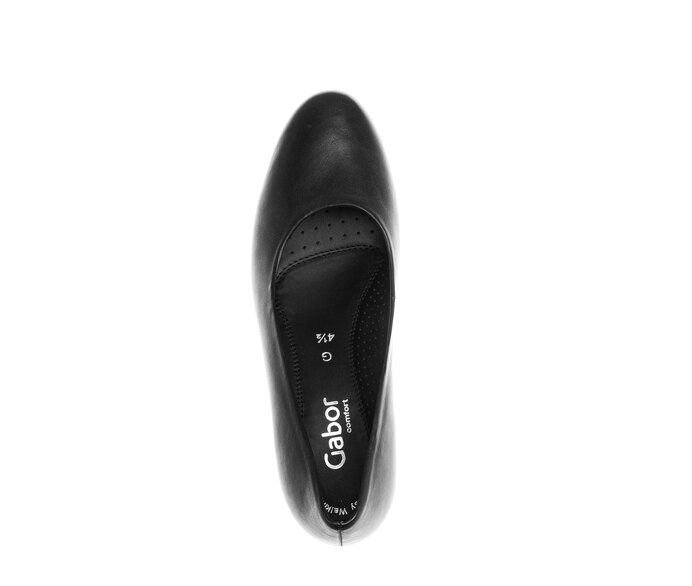 Gabor Eleganter Pumps Schwarz - Glattleder