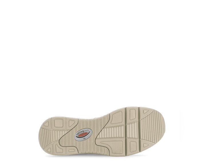 Gabor Sneaker Low Beige - Materialmix Leder/Lederimitat