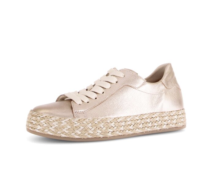Gabor Sneaker Low Beige - Effektleder