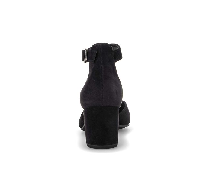 Gabor Spangenpumps Schwarz - Rauleder