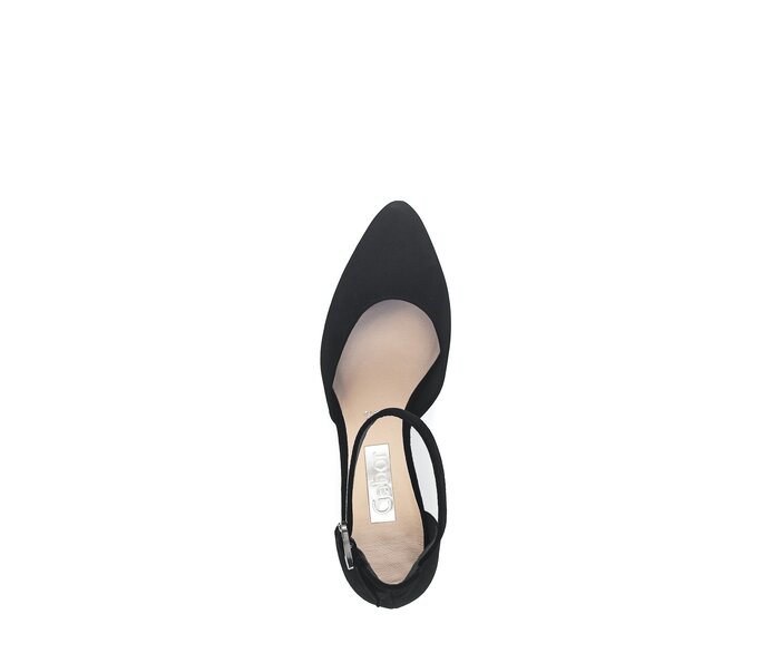 Gabor Spangenpumps Schwarz - Rauleder
