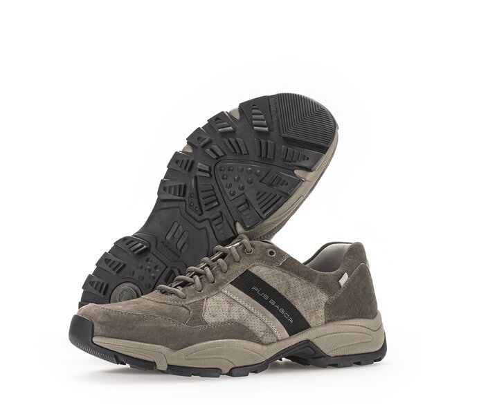 Pius Gabor Sneaker Low Grau - Materialmix Leder/Lederimitat