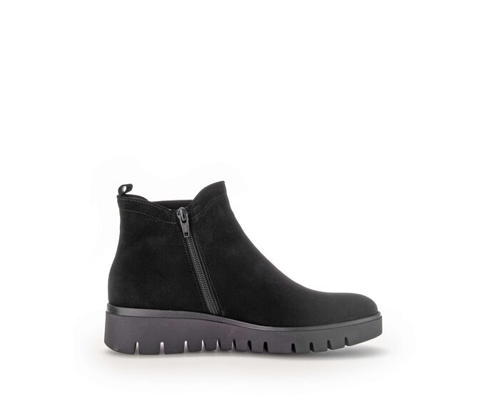 Gabor Chelsea Boot Schwarz - Rauleder