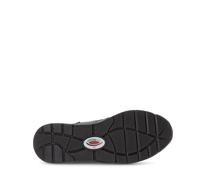 Gabor Sneaker Low Schwarz - Materialmix Leder