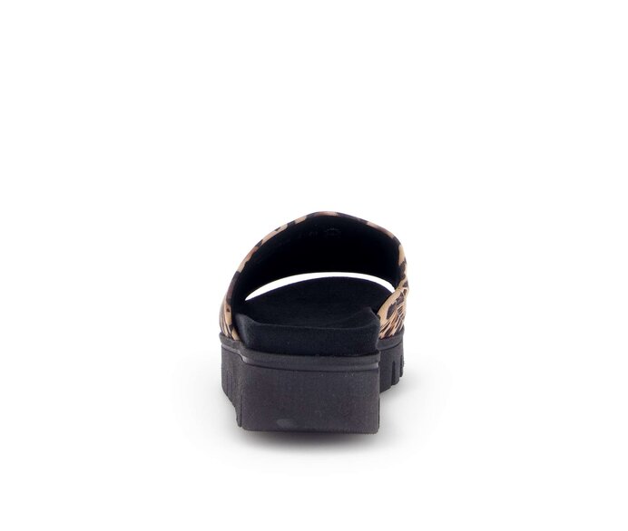 Gabor Pantolette Beige - Rauleder
