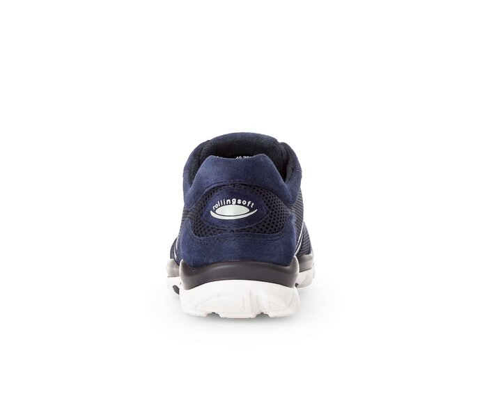 Gabor Sneaker Low Blau - Materialmix Leder/Lederimitat
