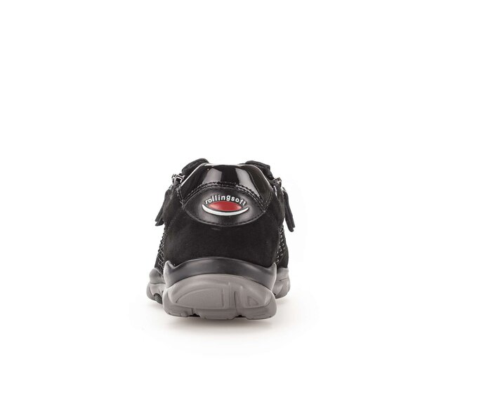 Gabor Sneaker Low Schwarz - Rauleder
