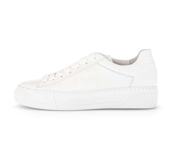 Gabor Sneaker Low Weiß - Glattleder