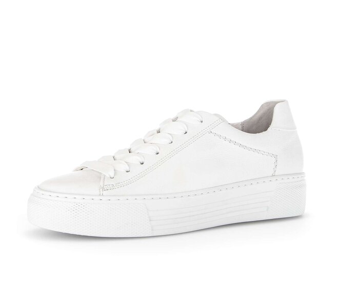 Gabor Sneaker Low Weiß - Glattleder