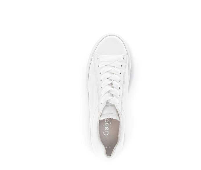 Gabor Sneaker Low Weiß - Glattleder