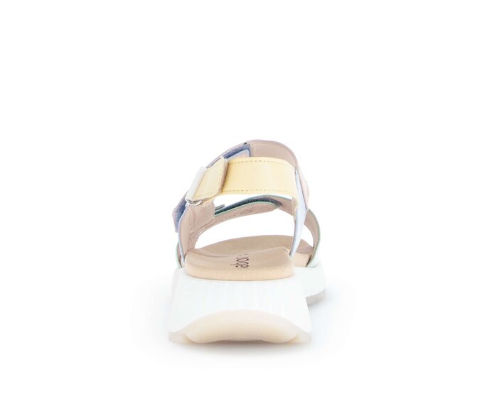 Gabor Riemchensandale Multicolour - Glattleder