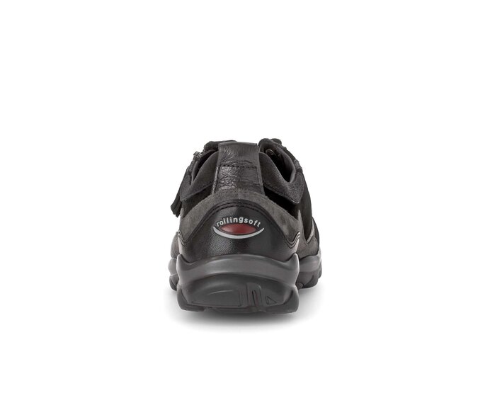 Gabor Sneaker Low Schwarz - Materialmix Leder