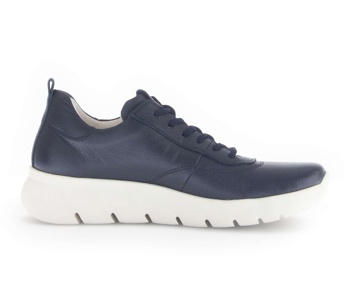 Gabor Sneaker Low Blau - Glattleder