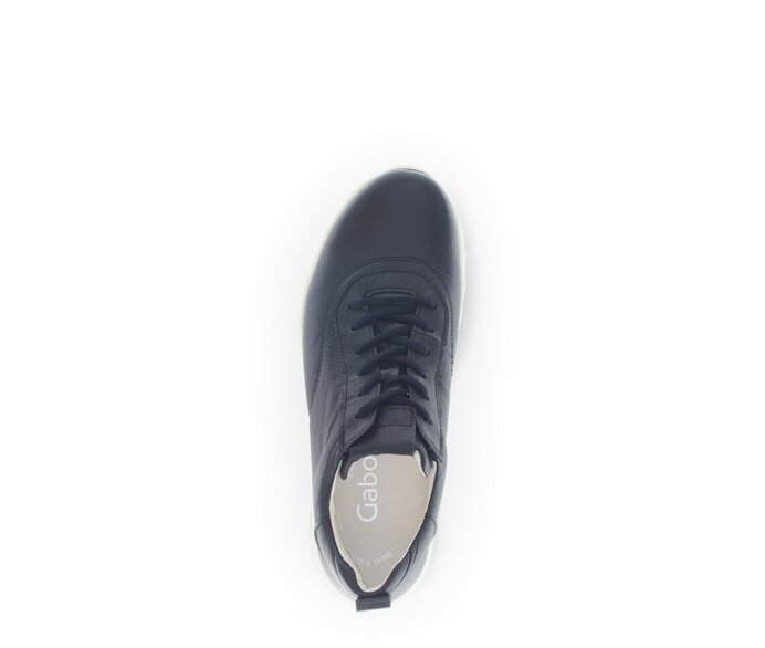 Gabor Sneaker Low Blau - Glattleder