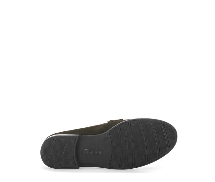 Gabor Slipper Grün - Rauleder