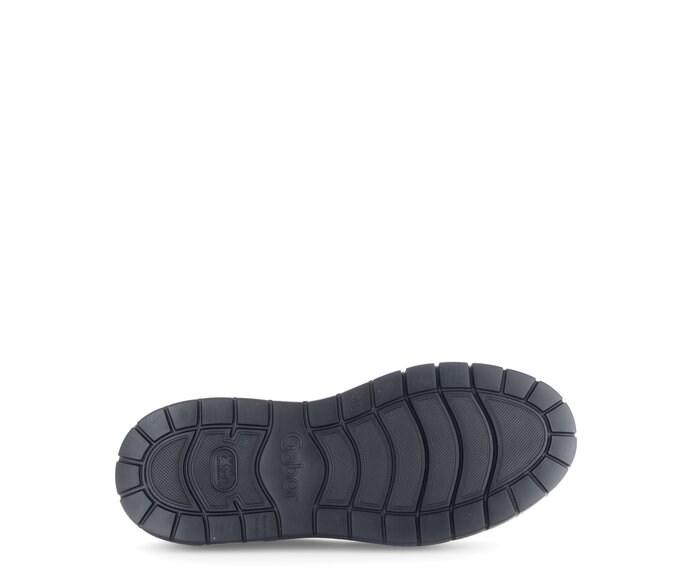 Gabor Sneaker Low Schwarz - Materialmix Leder/Lederimitat