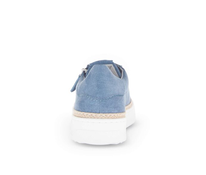 Gabor Sneaker Low Blau - Rauleder