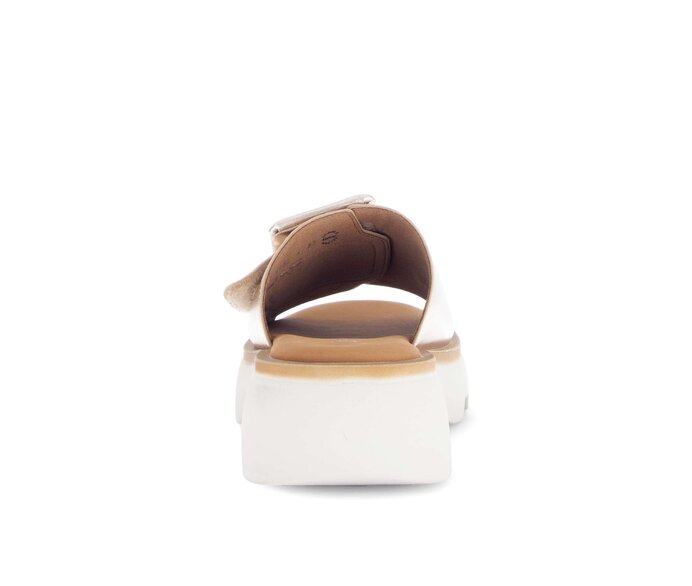 Gabor Pantolette Gold - Effektleder