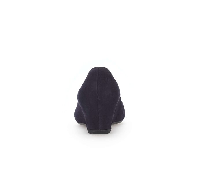 Gabor Keilpumps Blau - Rauleder
