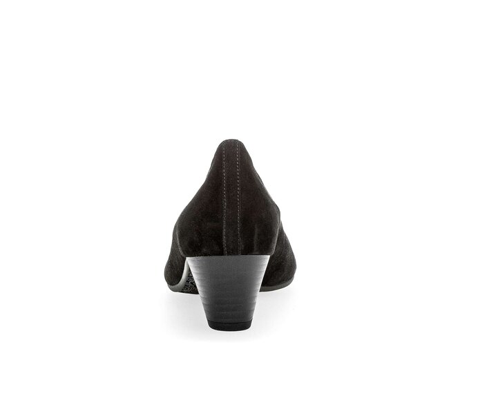 Gabor Eleganter Pumps Schwarz - Rauleder