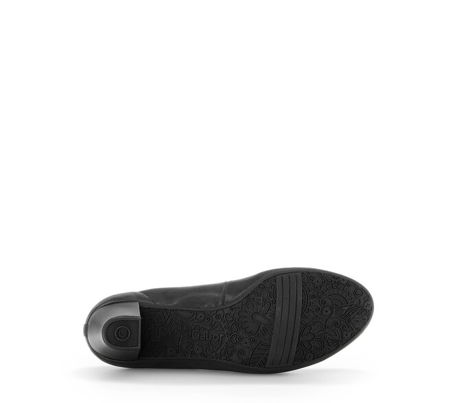 Gabor Eleganter Pumps Schwarz - Rauleder