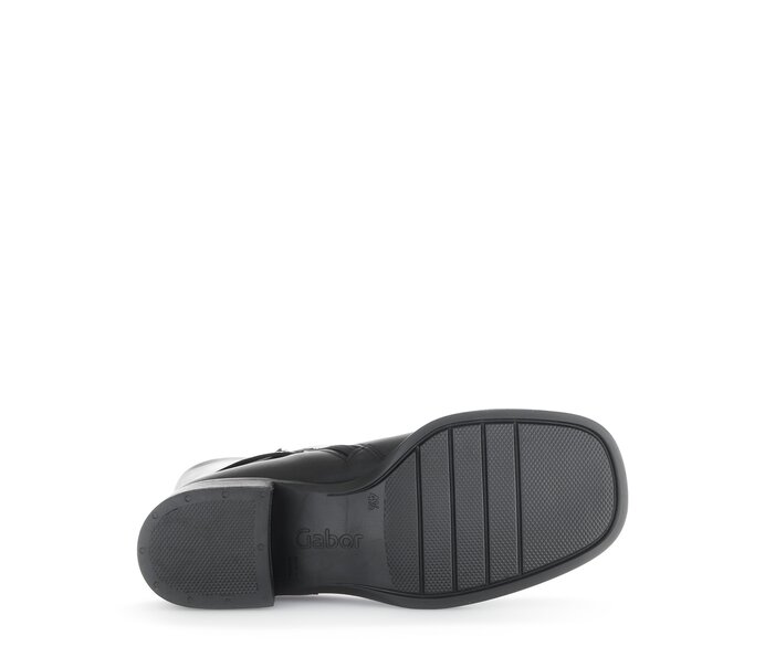 Gabor Cowboy Boots Schwarz - Glattleder