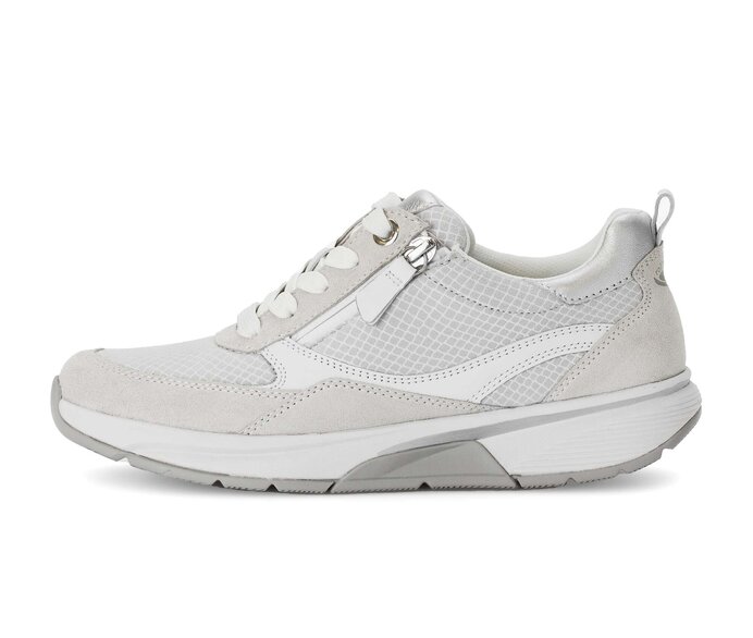 Gabor Sneaker Low Grau - Materialmix Leder/Lederimitat