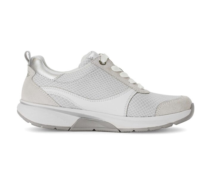 Gabor Sneaker Low Grau - Materialmix Leder/Lederimitat
