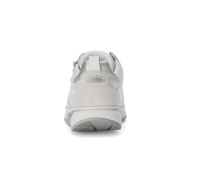 Gabor Sneaker Low Grau - Materialmix Leder/Lederimitat