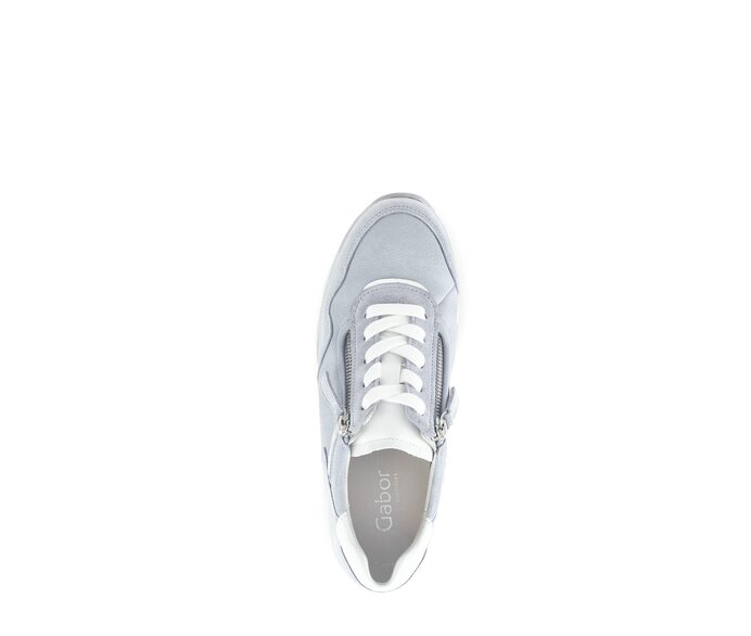 Gabor Sneaker Low Blau - Materialmix Leder/Lederimitat