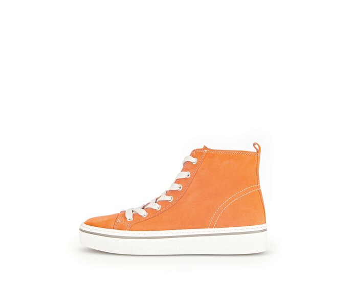 Gabor Sneaker High Orange - Rauleder