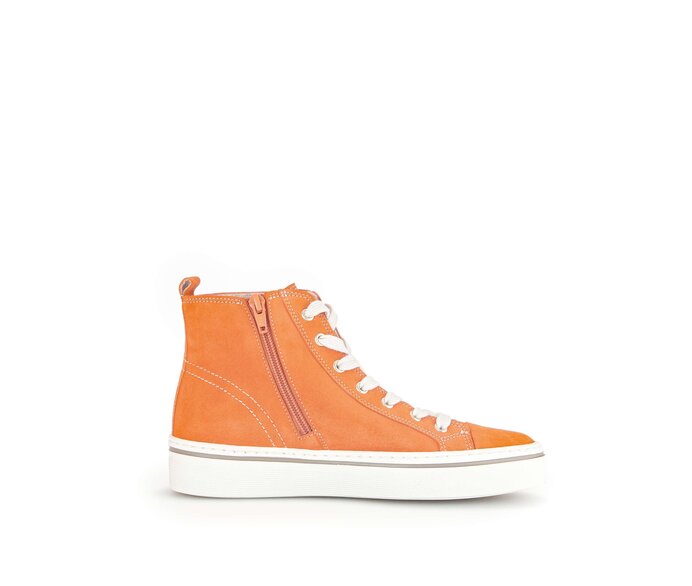 Gabor Sneaker High Orange - Rauleder