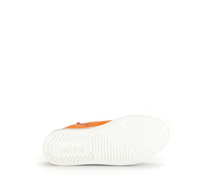 Gabor Sneaker High Orange - Rauleder