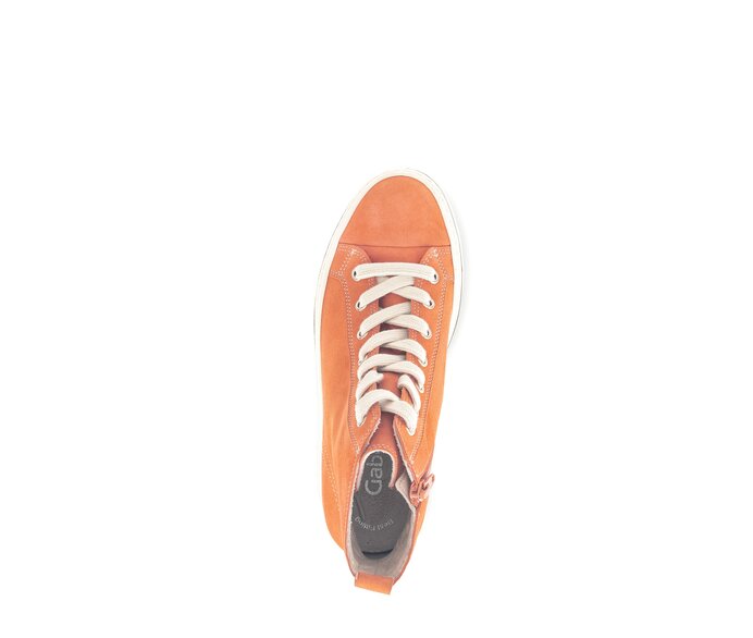 Gabor Sneaker High Orange - Rauleder
