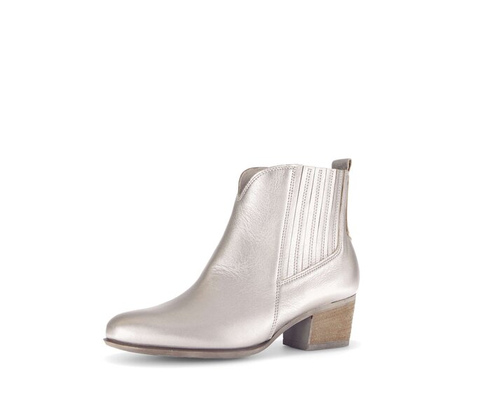 Gabor Elegante Stiefelette Gold - Effektleder