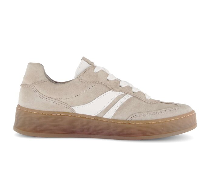 Gabor Sneaker Low Beige - Rauleder