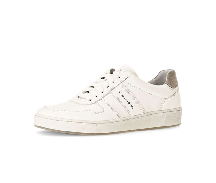 Pius Gabor Sneaker Low Weiß - Glattleder