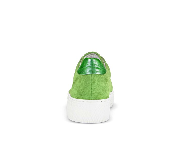 Gabor Sneaker Low Grün - Materialmix Leder/Lederimitat