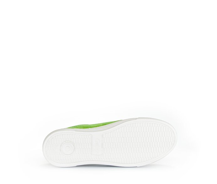 Gabor Sneaker Low Grün - Materialmix Leder/Lederimitat