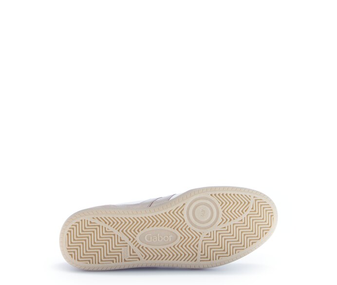 Gabor Sneaker Low Beige - Materialmix Leder
