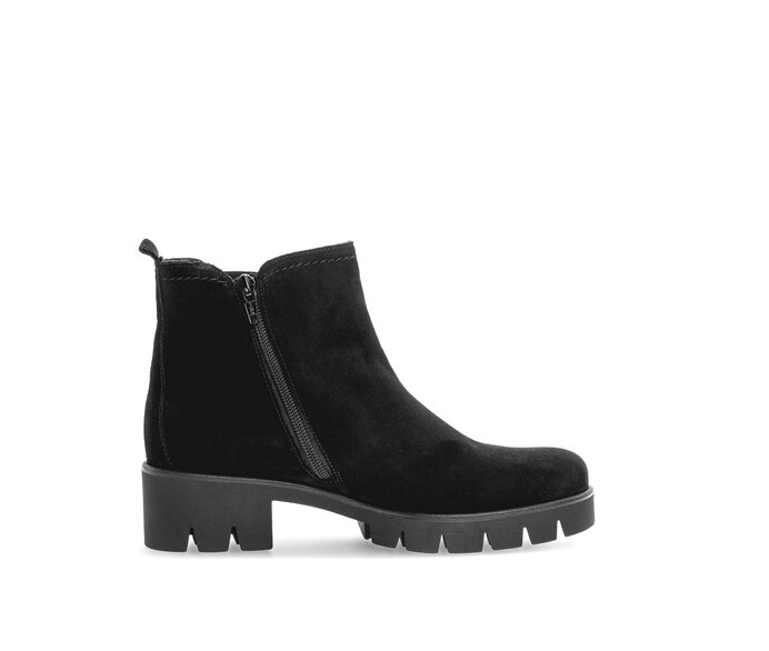 Gabor Chelsea Boot Schwarz - Rauleder
