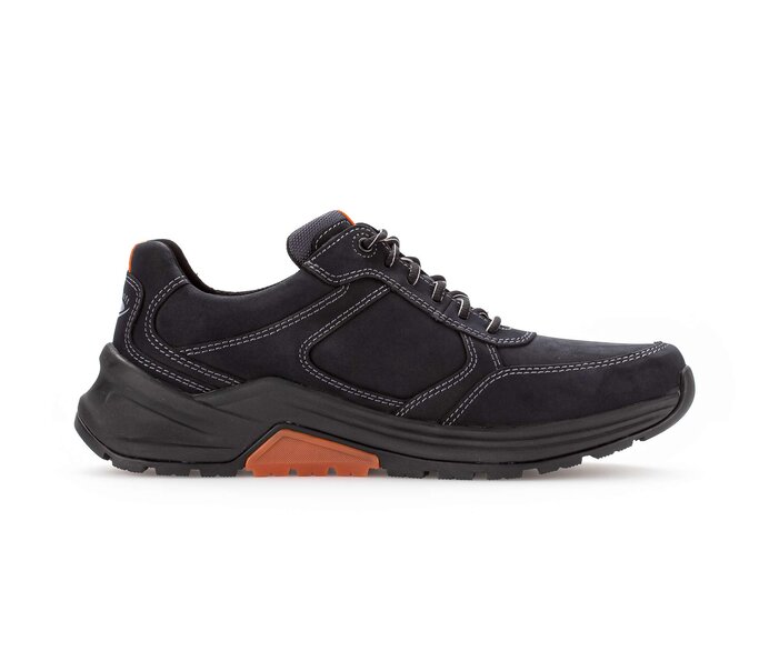 Gabor Rollingsoft Sneaker Low Blau - Nubuk