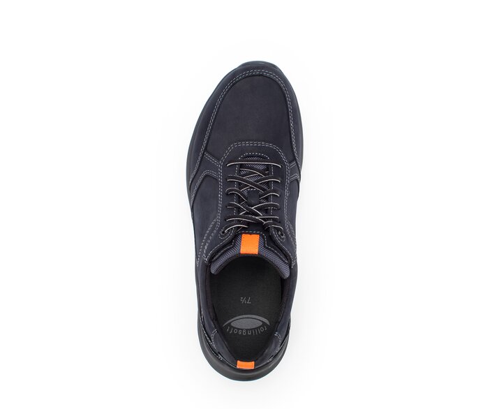 Gabor Rollingsoft Sneaker Low Blau - Nubuk