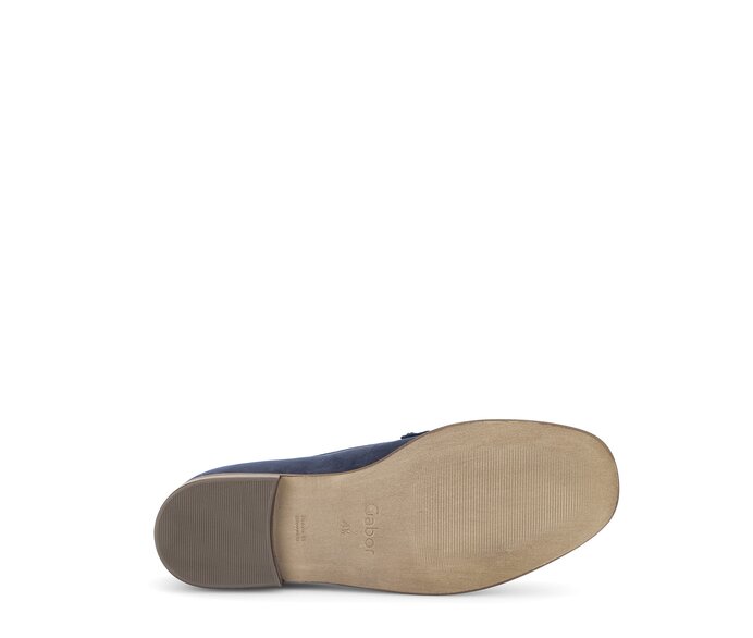 Gabor Slipper Blau - Rauleder