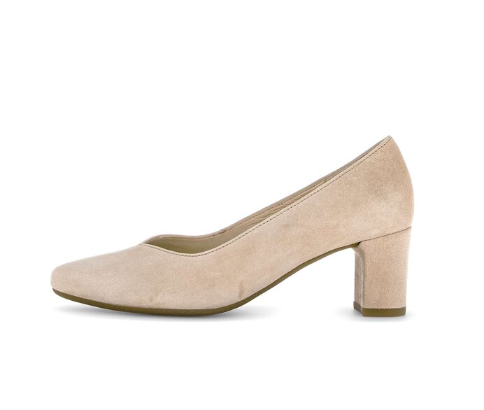 Gabor Eleganter Pumps Beige - Rauleder