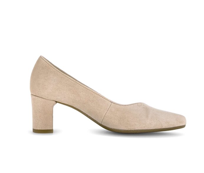 Gabor Eleganter Pumps Beige - Rauleder