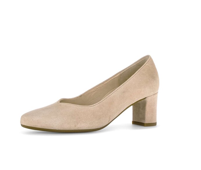 Gabor Eleganter Pumps Beige - Rauleder