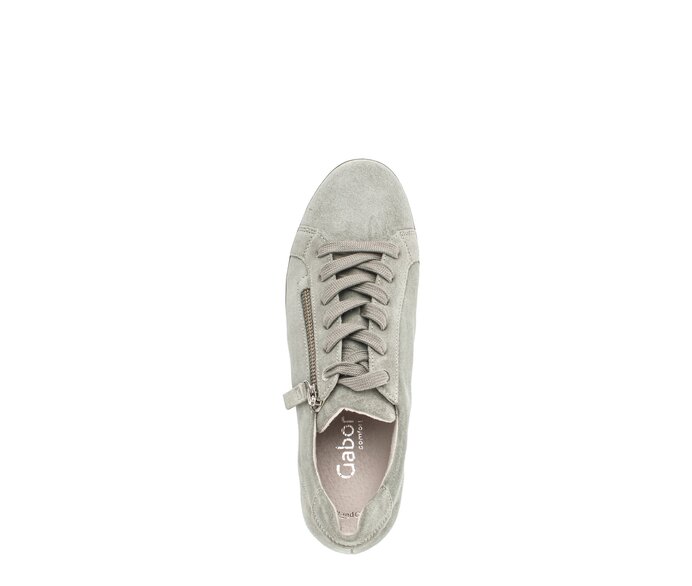Gabor Sneaker Low Grün - Rauleder